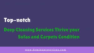 Read more about the article Restore your Sofas and Carpets Best Condition with Deep  Cleaning Services